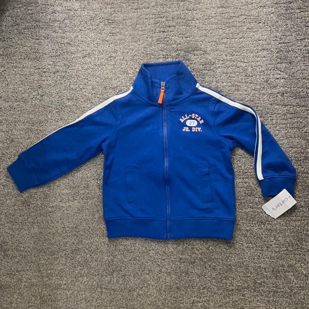 🎁NWT Carter’s Baby Boy Blue Lightweight Jacket Long Sleeve
